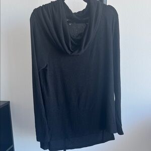 Gibson Black Cowl Neck Sweater